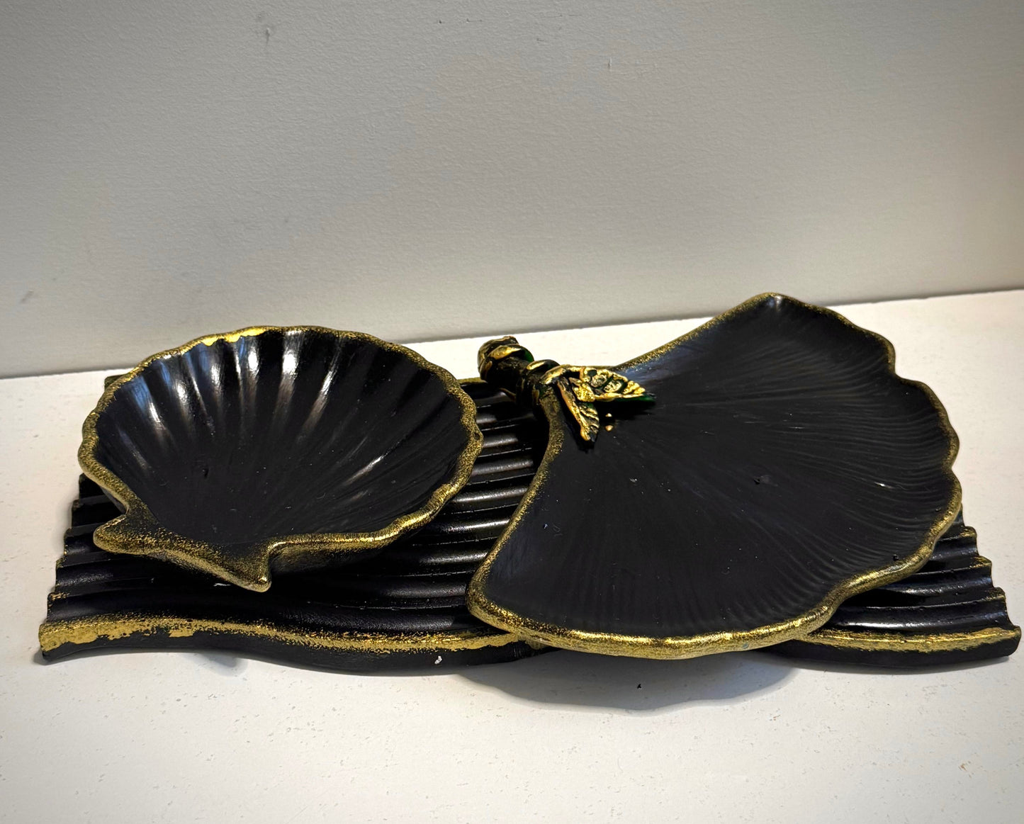 Gold & Noir Décor Set